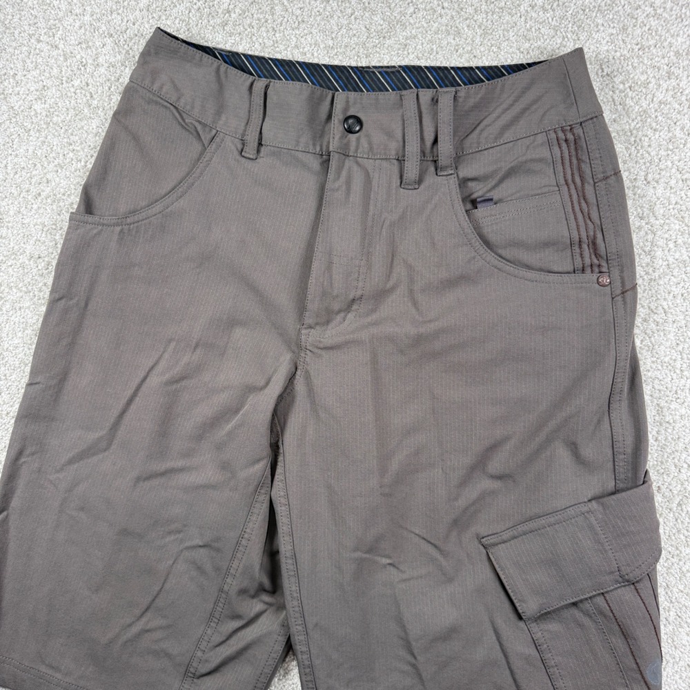 Lululemon Cargo Shorts Mens 30 Brown Technical Ripstop‎ Hiking Casual D1